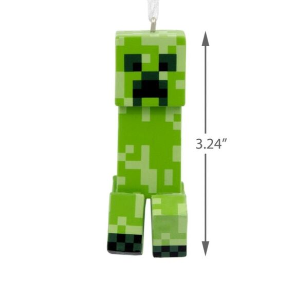 New Hallmark Minecraft Christmas Ornaments Axolotl Creeper Zombie 2022 Bundle - Picture 6 of 14